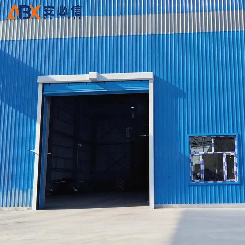 Strap-Lift Stacking Door