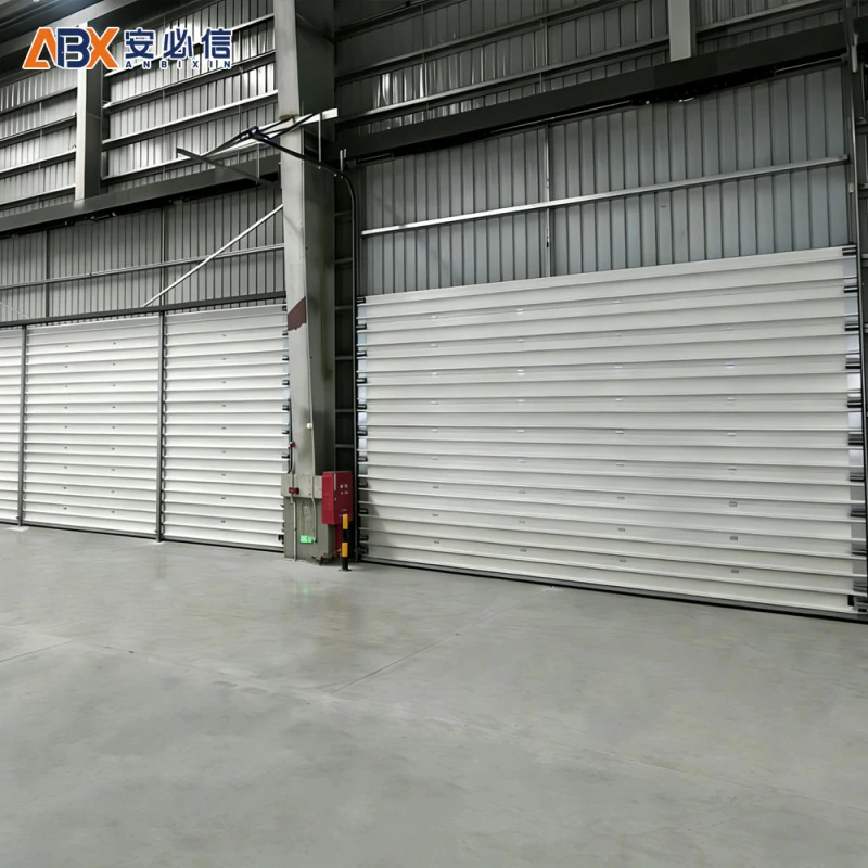 Application Case of High-Speed Cleanroom Roller Shutter Door in an Electronic Factory