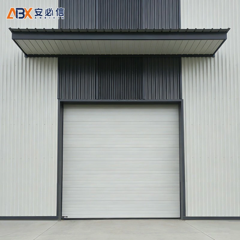 Segmented lifting door